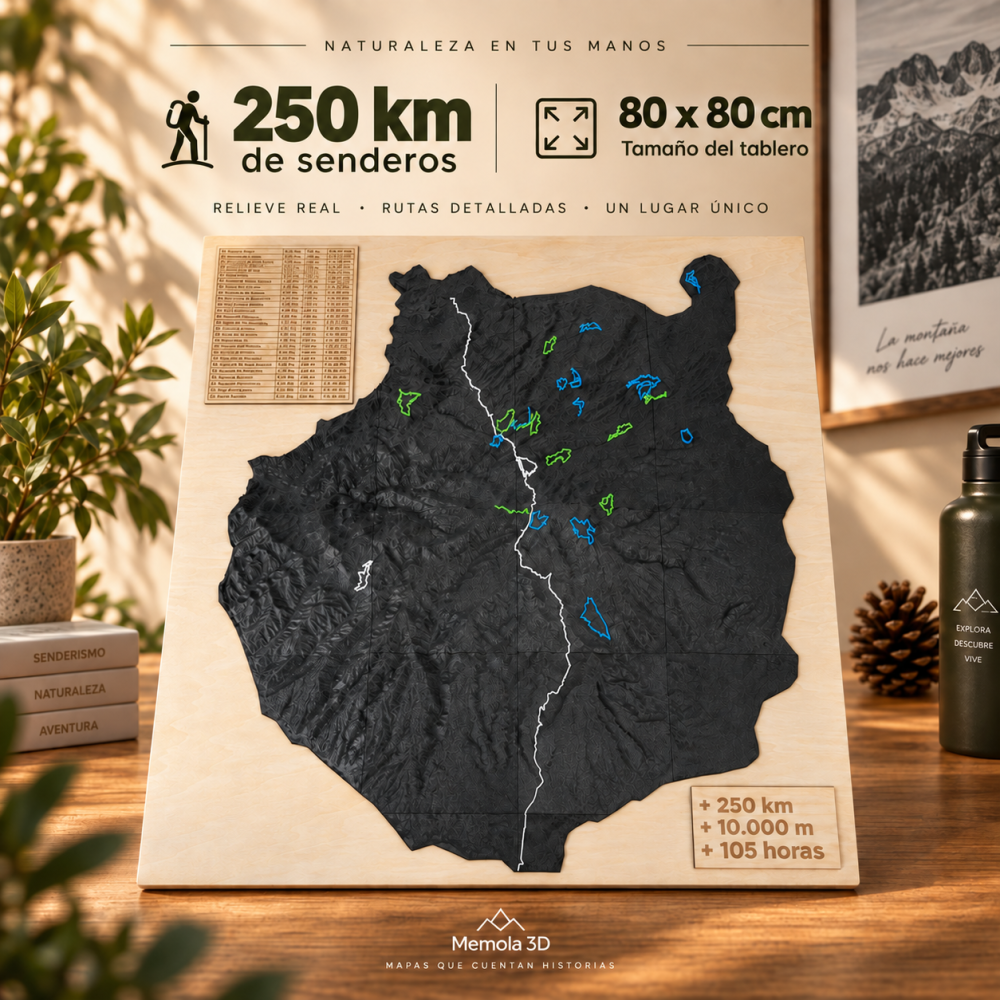 Mapa 3D Gran Formato