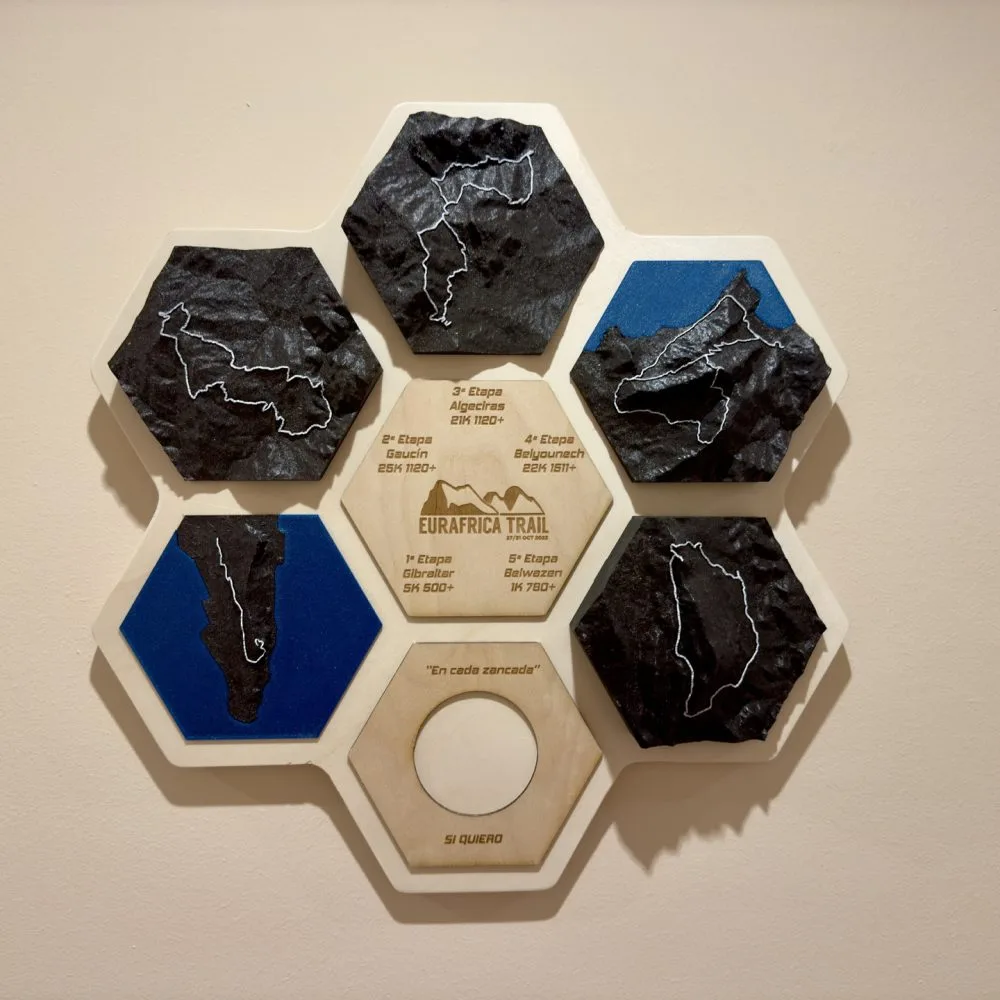 Mapa 3D Gran Formato