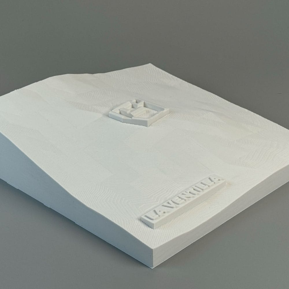 Relieve 3D de fincas, cortijos y haciendas