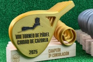 Trofeos VIII Torneo de Pádel Ciudad de Cazorla